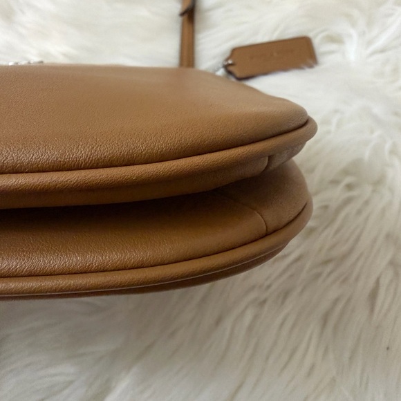 COACH Penelope Shoulder Bag Smooth Leather #C0952 Light Saddle.NWOT - Picture 5 of 13